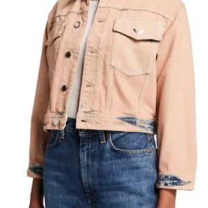 Emporio Armani Pink Denim Jacket sz 42 nwt
Designer